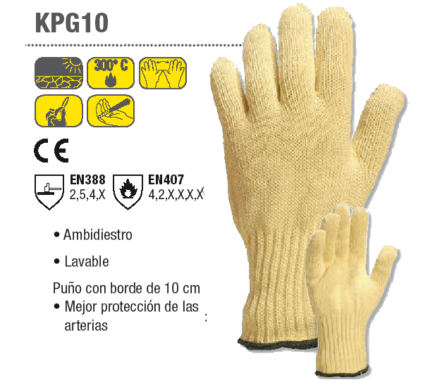 pc3 guantes venitex kpg10