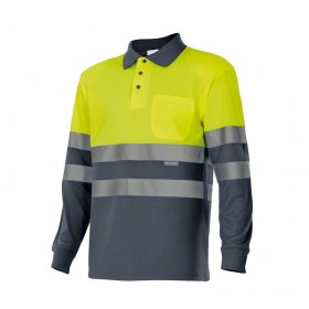 polo_bicolor_AV_m-c_175_gris_amarillo_flúor