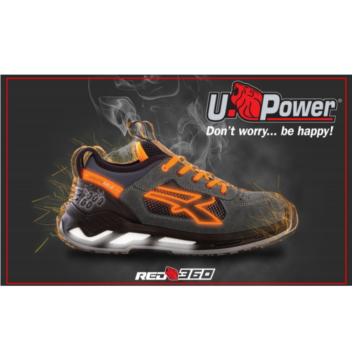 Calzado: ZAPATO SEGURIDAD U-POWER ESD S1P SRC